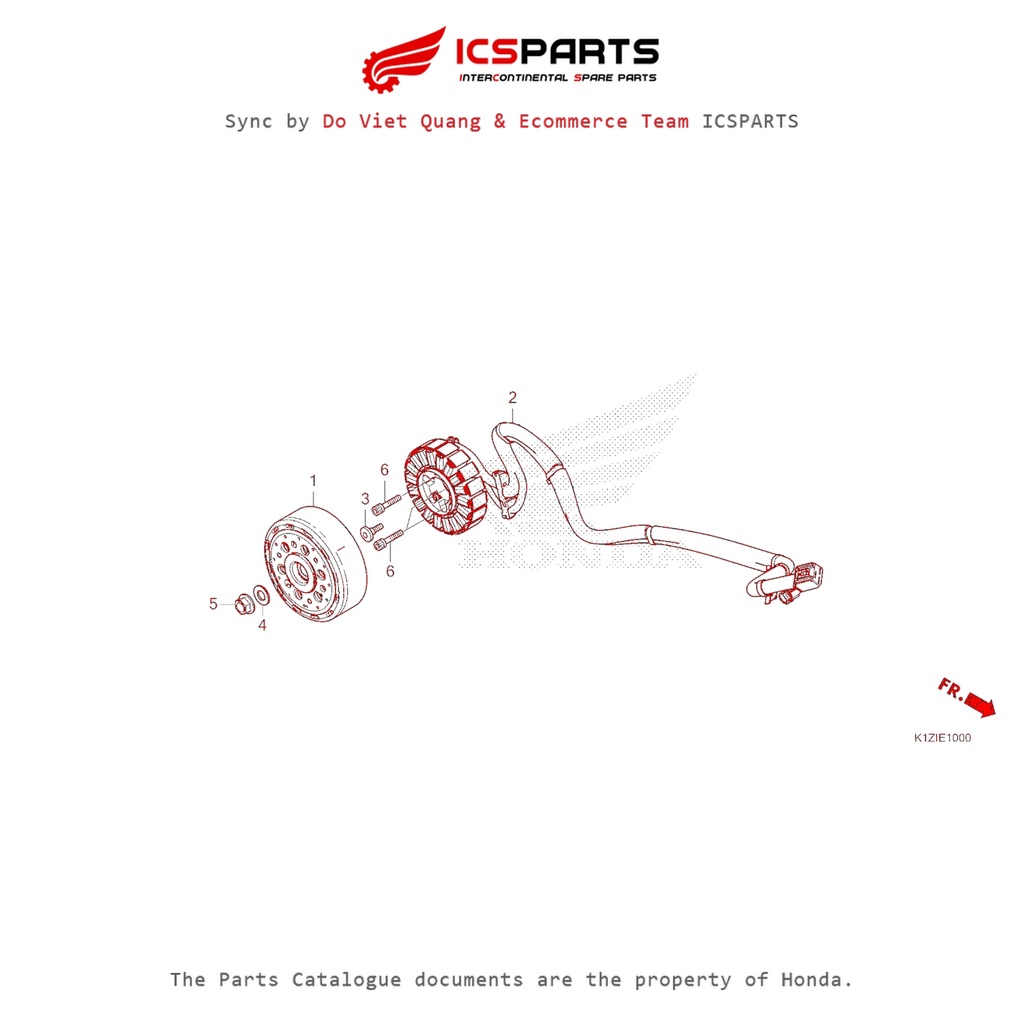 0 (E-10-A.C.G. STARTER-PCX 160 K1Z (2021)-A) HONDA Pcx 160 K1Z (2021+) Parts Catalogue
