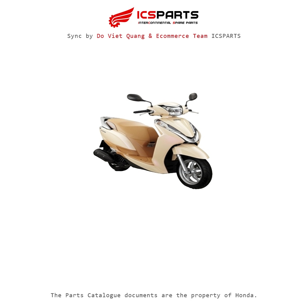 Bộ Nhựa - Dàn Vỏ - Áo HONDA Lead 125 2013 Màu Vàng Nhạt - Yr 299 H1-A