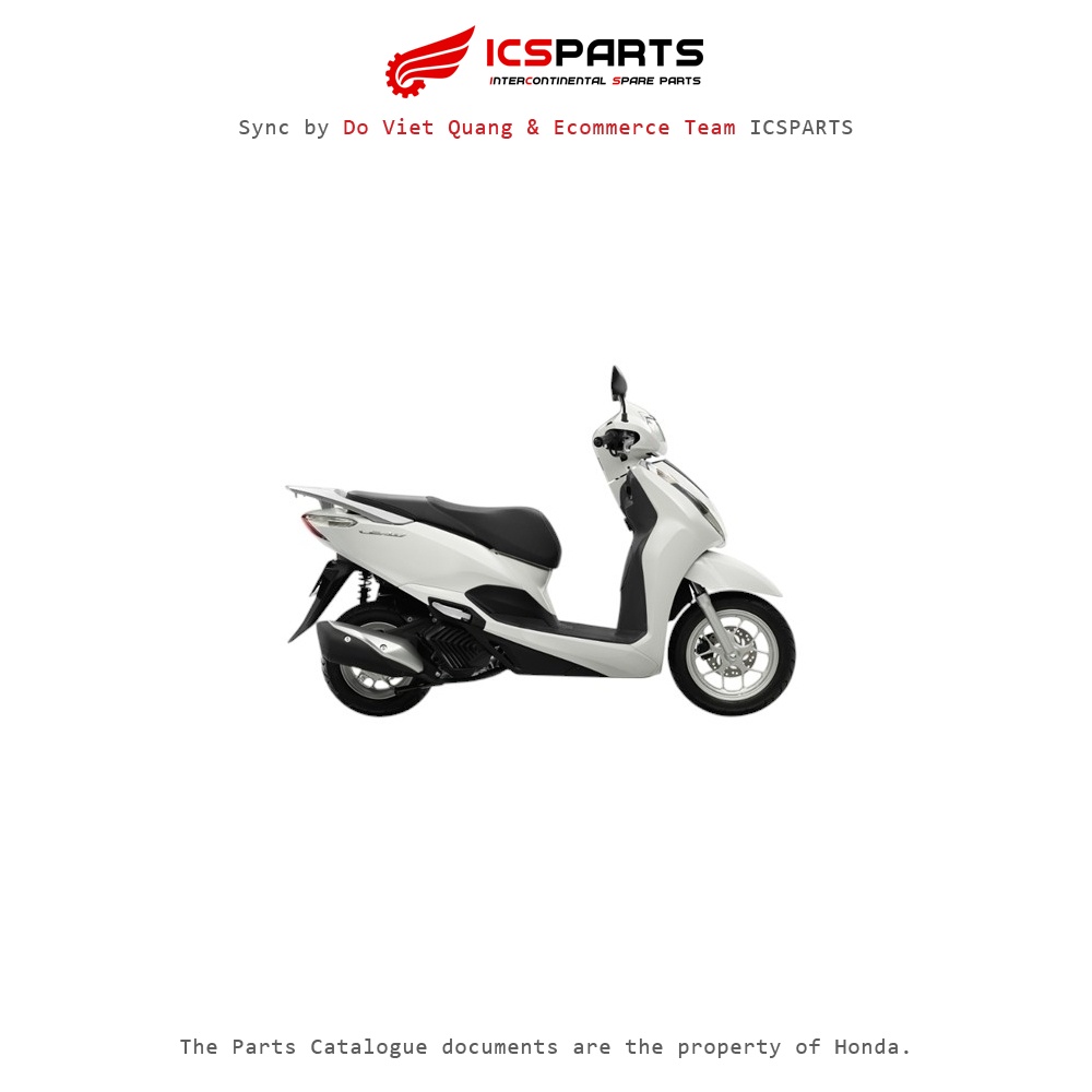 Bộ Nhựa - Dàn Vỏ - Áo HONDA Xe Lead 125 2025 Màu Trắng *Nhd01P*-A