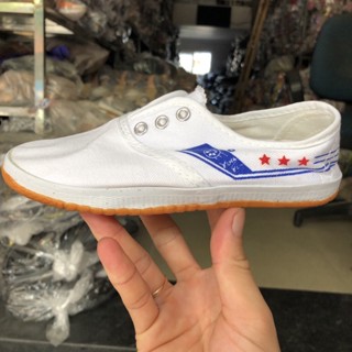 Giày bata tàu đế vàng có dây học sinh thể dục giá rẻ