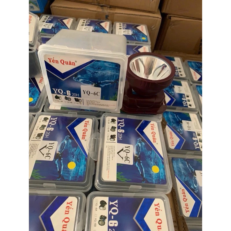 ĐÈN PIN ĐỘI ĐẦU YẾN QUÂN ,YQ-6C SÁNG MẠNH