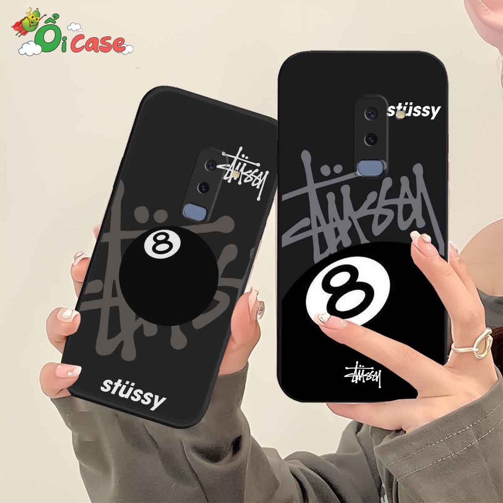 Ốp lưng Samsung A6 2018 / A6 Plus / A6+ in hình thương hiệu hợp thời trang