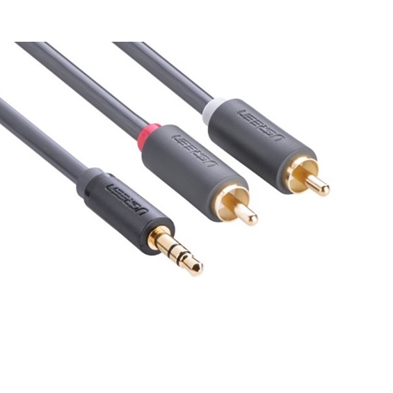Cáp dữ liệu AV 3.5mm sang 2RCA truyền âm thanh Ugreen