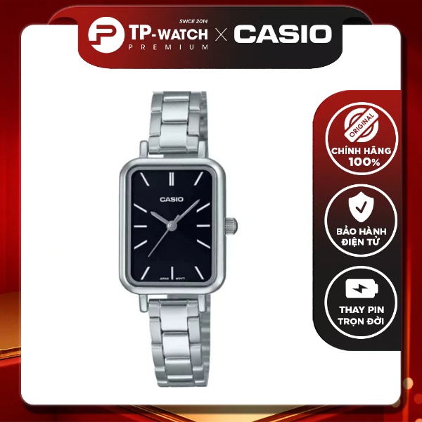 Đồng Hồ Nữ Dây Thép Casio LTP-V009D-1EUDF | LTP-V009D-1E