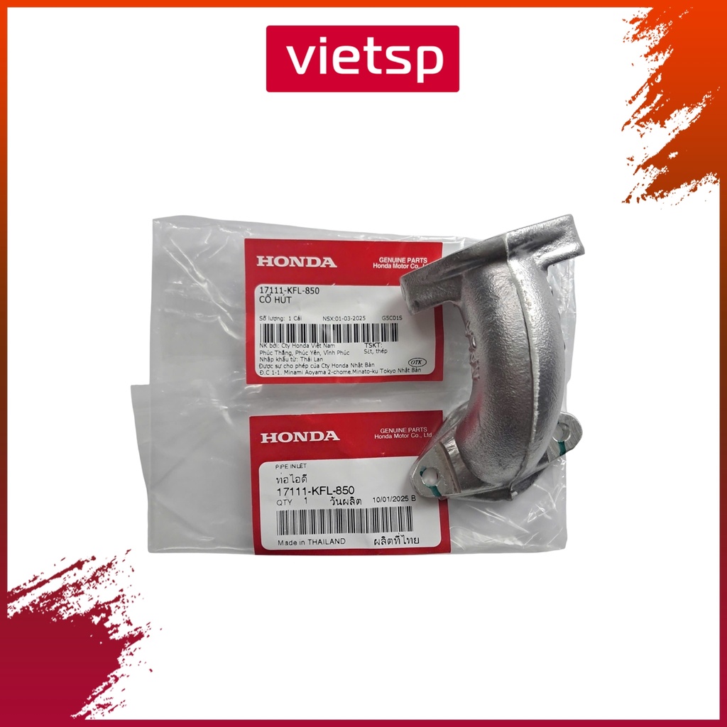 Co Xăng (Cổ Hút) HONDA Future 1 (1999-2004) (17111KFL850)