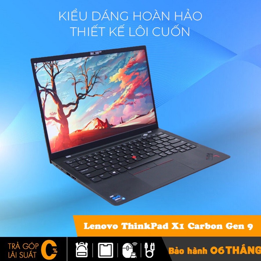 Lenovo Thinkpad X1 Carbon Gen 9 Core I7-1185g7, 16 Gb, Ssd 512gb, Intel Iris Xe Graphics, 14 Inch Fu