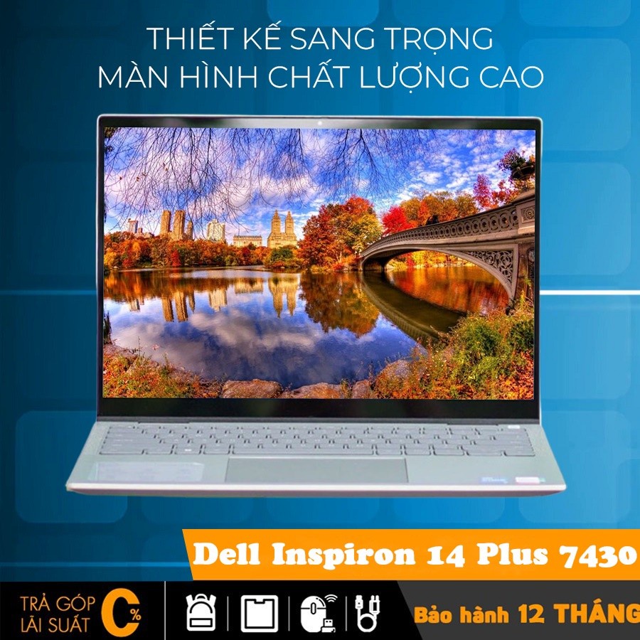 Dell Inspiron 14 Plus 7430 Core I7-13620h, 16 Gb, Ssd 1tb, Intel Iris Xe Graphics, 14 Inch 2.5k