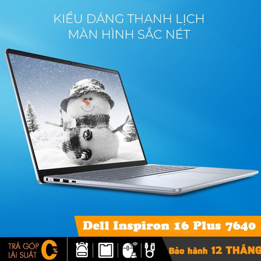 Dell Inspiron 16 Plus 7640 2024 Core i7-13620H, 16 GB, SSD 1TB, Intel Arc Graphics, 16 inch 2.5K, Ne