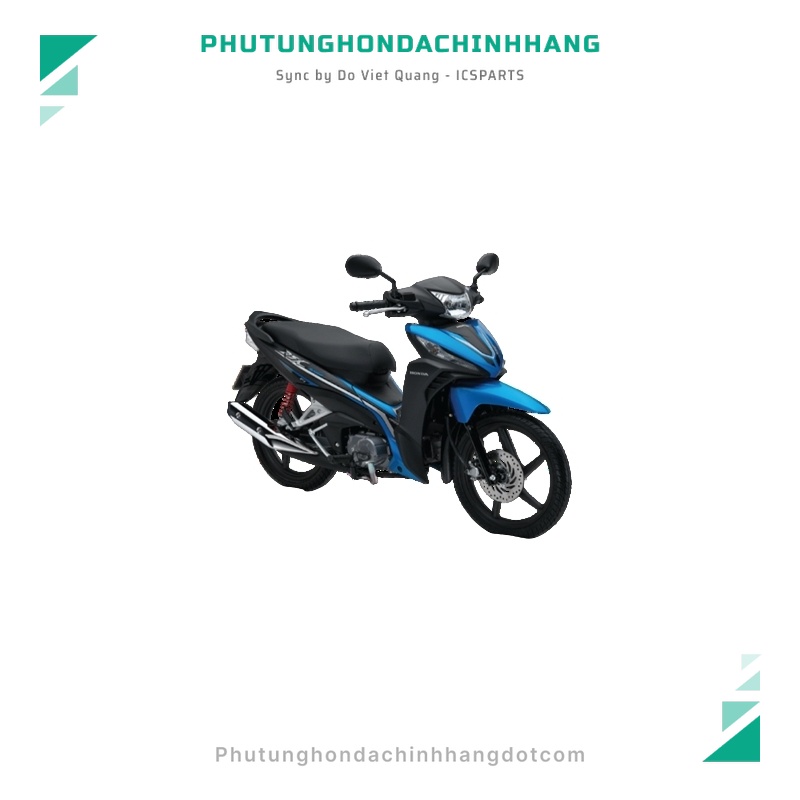 Bộ Nhựa - Dàn Vỏ HONDA K90 Wave Rsx 110 2017 Màu Xanh - B189C J22 J23 J24-B