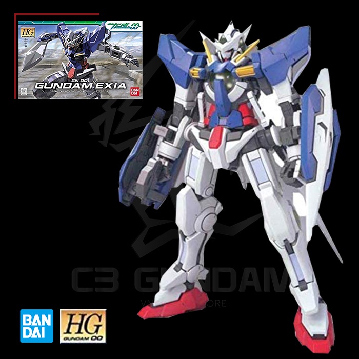 [BANDAI] MÔ HÌNH HG 1/144 GN-001 Gundam Exia HG00