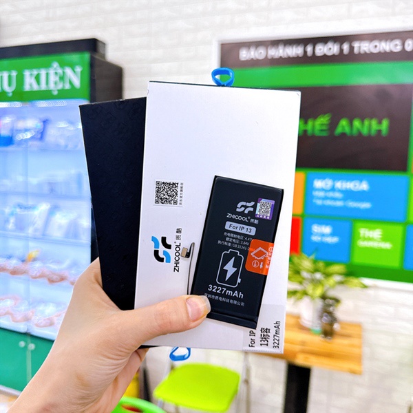 { ẢNH THẬT } Pin 13 ZHICOOL hàng như hình.