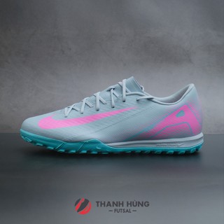 GIÀY ĐÁ BÓNG CHÍNH HÃNG NIKE ZOOM MERCURIAL VAPOR 16 ACADEMY TF - FQ8449-301 - XÁM XANH/HỒNG
