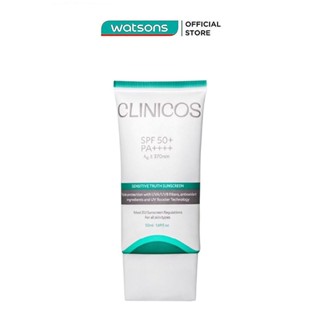 Kem Chống Nắng Clinicos Sensitive Truth Sunscreen Dành Cho Da Nhạy Cảm SPF50+ PA++++ 50ml