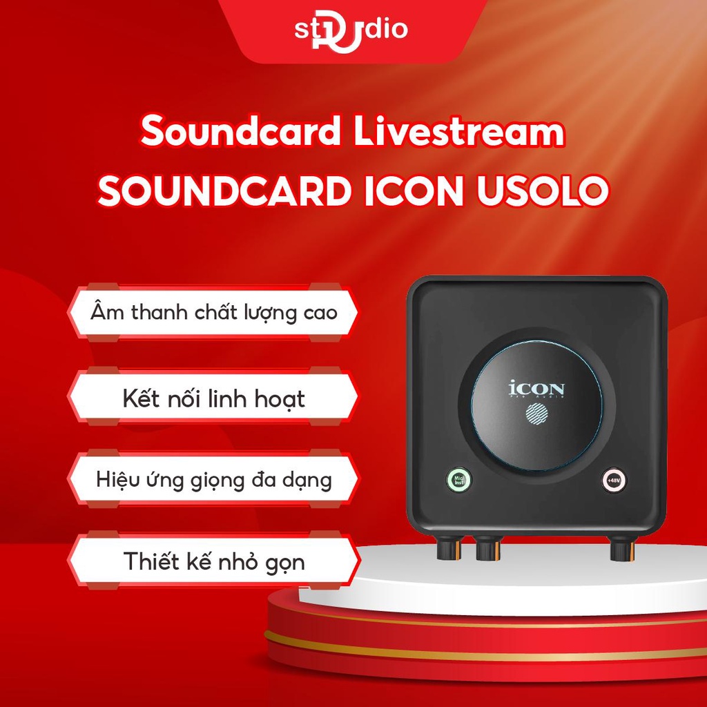 Sound card Icon Usolo - Sound card livestream