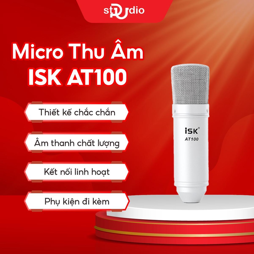 Micro thu âm ISK AT100