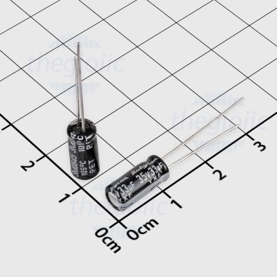 [30 Cái]- Tụ Hóa 33uF 35V 5x11.5mm Xuyên Lỗ Linh Kiện Smart
