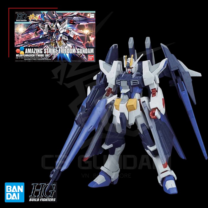 [BANDAI] MÔ HÌNH HG 1/144 Amazing Strike Freedom Gundam HGBF