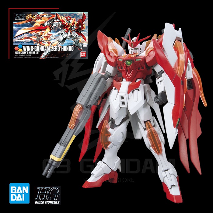 [BANDAI] MÔ HÌNH HG 1/144 Wing Gundam Zero Honoo HGBF
