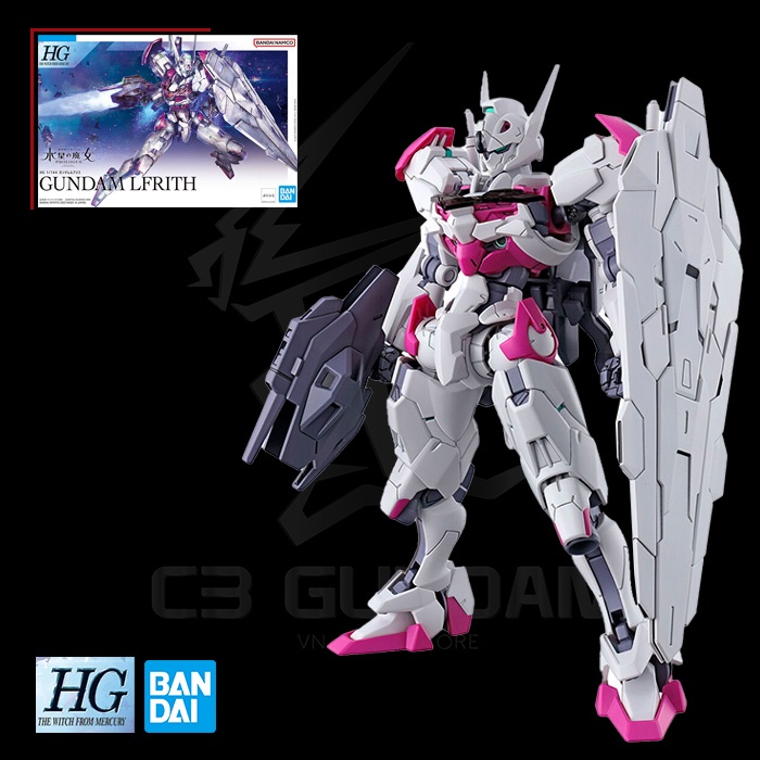 [BANDAI] MÔ HÌNH HG 001 1/144 Gundam Lfrith HGTWFM The Witch From Mercury