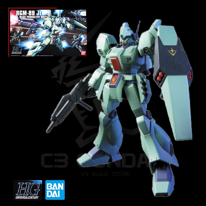[BANDAI] MÔ HÌNH HG 097 1/144 RGM-89 Jegan HGUC Universal Century