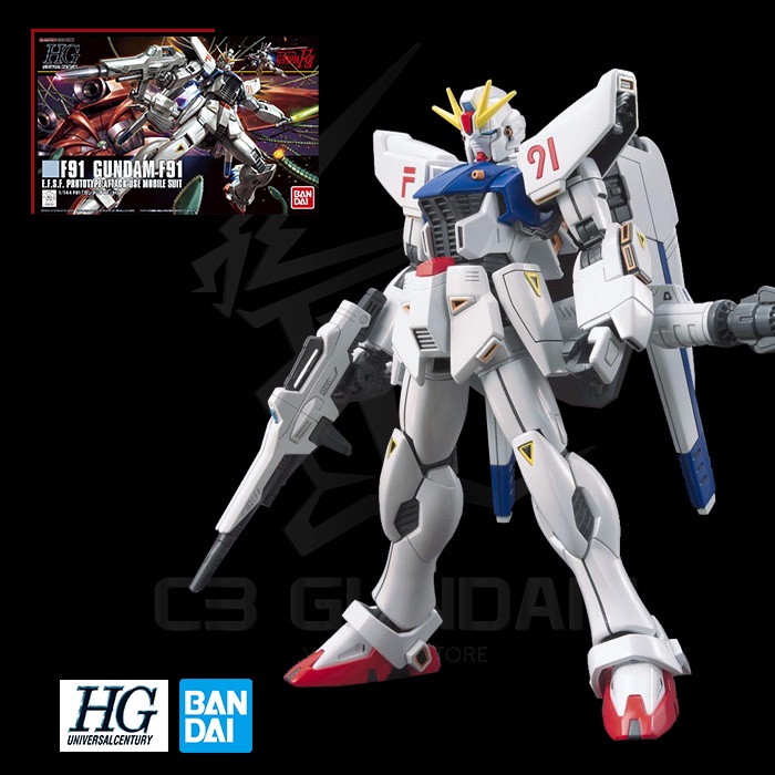 [BANDAI] MÔ HÌNH HG 167 1/144 Gundam F91 HGUC Universal Century