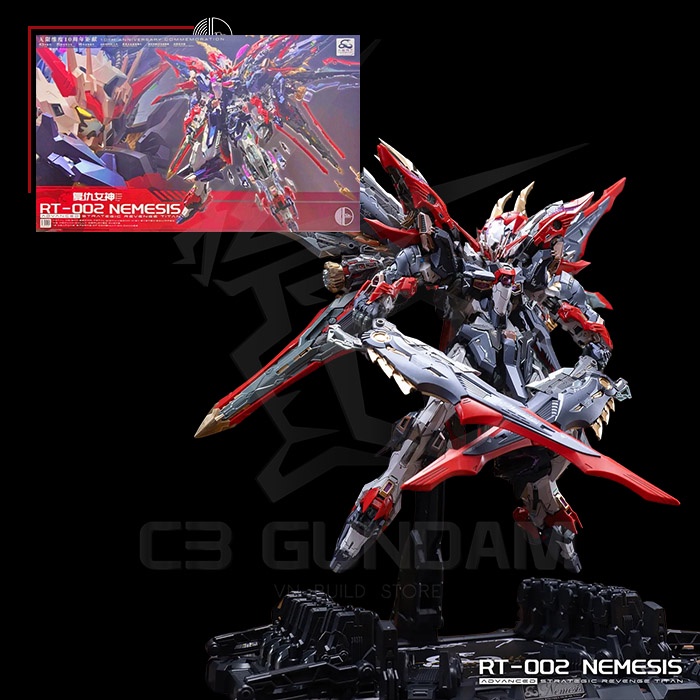 MÔ HÌNH Mecha Infinite Dimension 1/100 IN ERA+ RT-002 Nemesis Goddess