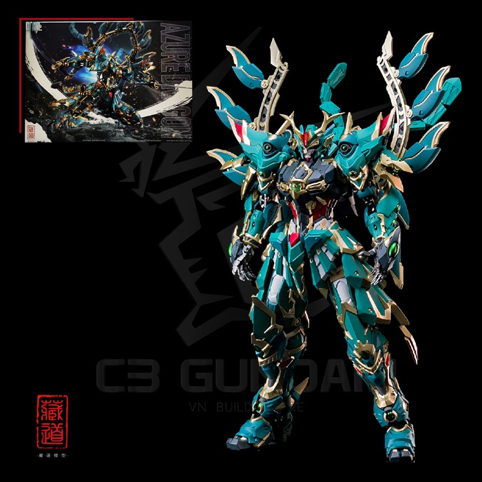MÔ HÌNH MECHA Metal Build 1/72 China CD-01 Cangdao Model Azure Dragon Gundam MB