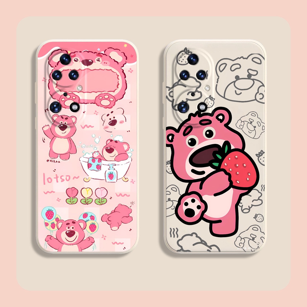Ốp lưng Huawei P50 / P50E / P50 PRO in hình gấu dâu cute