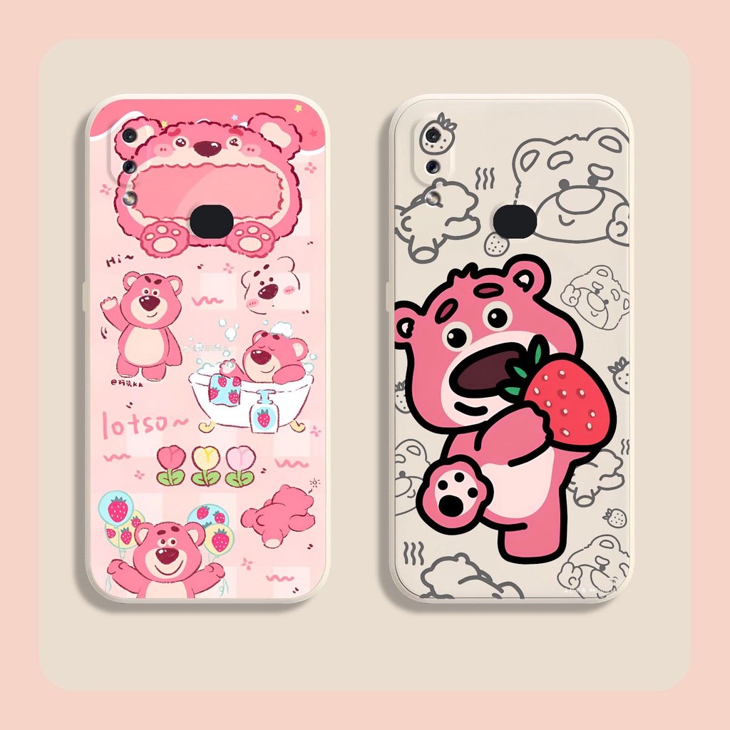 Ốp lưng Samsung A10s / M01s in hình gấu dâu cute