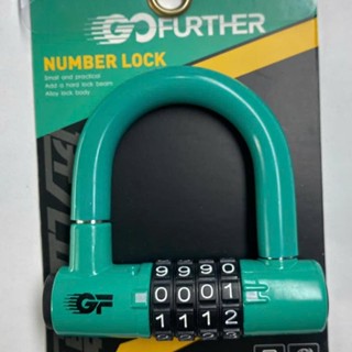 Ổ khoá số, Khoá 4 số chữ U loại cao cấp, An toàn chống trộm, Bảo mật cao, Có thể thay đổi mật mã