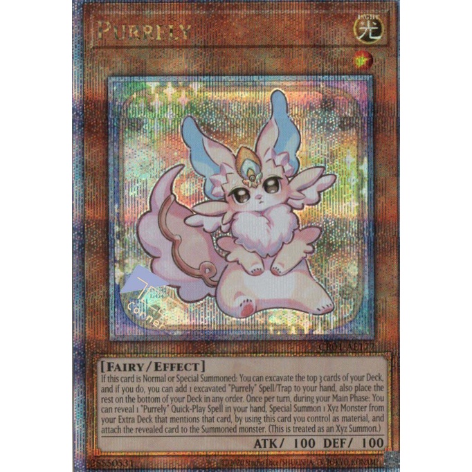 Thẻ bài Yugioh - CR01-AE177 - Purrely