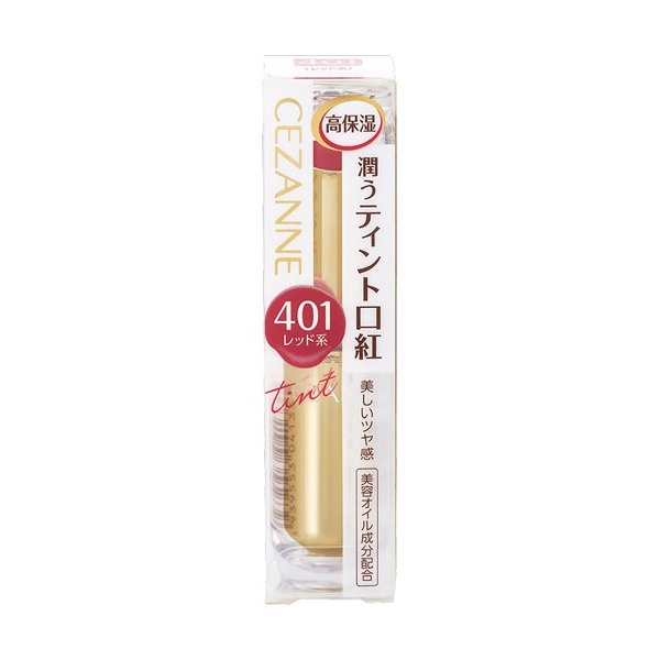 Son Cezanne Lasting Gloss Slip 401 Red 3.2g [CEZANNE] Tint G