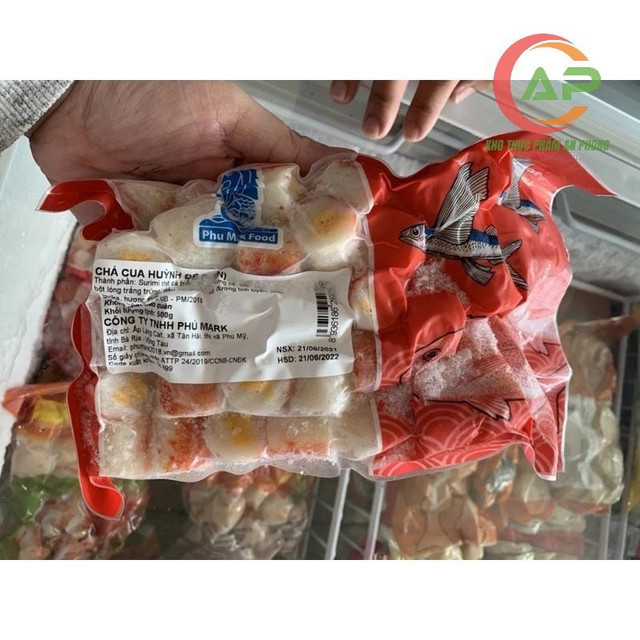 Viên chả cua hoàng đế gói 500g (giao HỎA TỐC)