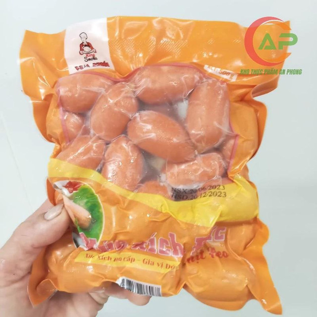Xúc xích Bi 1 bịch 500gr (giao HỎA TỐC TPHCM)