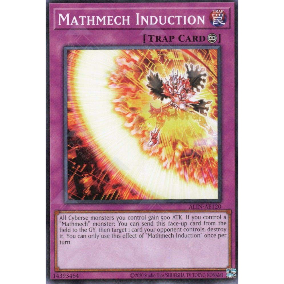 Thẻ bài Yugioh - ALIN-AE120 - Mathmech Induction