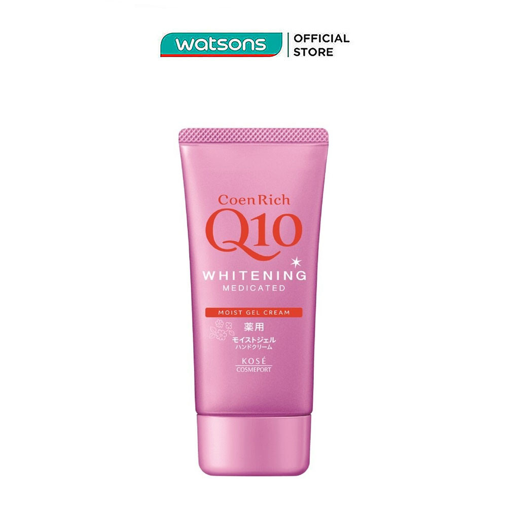 Gel Dưỡng Ẩm Da Tay Kosé Coen Rich Q10 Whitening Moist Gel Cream 80g