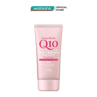 Kem Dưỡng Ẩm Da Tay Hương Đào Kosé Coen Rich Q10 Whitening Deep Moisture Cream Fresh Peach 80g