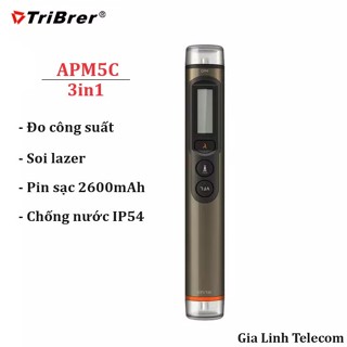  Máy đo công suất quang TriBrer APM5C - Soi laser 30km 