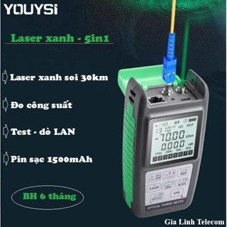  Máy đo công suất quang 5IN1 YOUYSI H800 - laser xanh 20km 