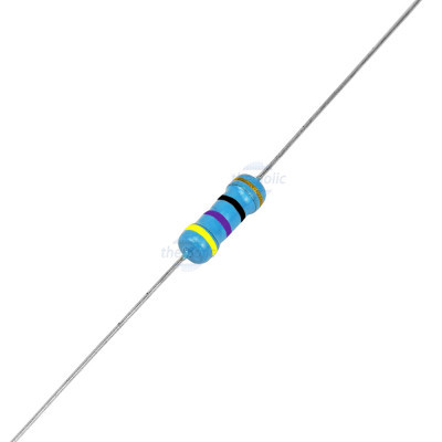 [100 Cái]- Điện Trở 47 Ohm 1/2W 5% 4 Vòng Màu