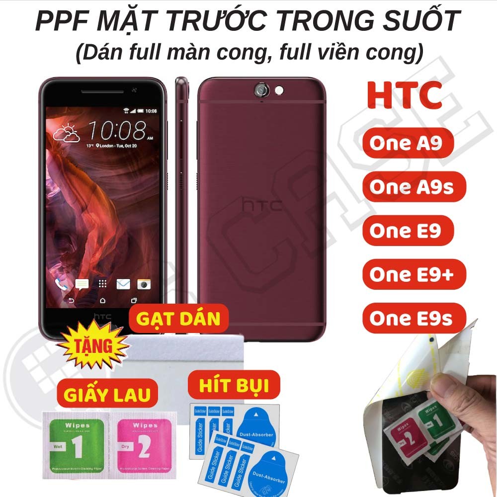 Dán PPF Full Màn Trong Suốt HTC One A9s A9 E9 E9s E9+