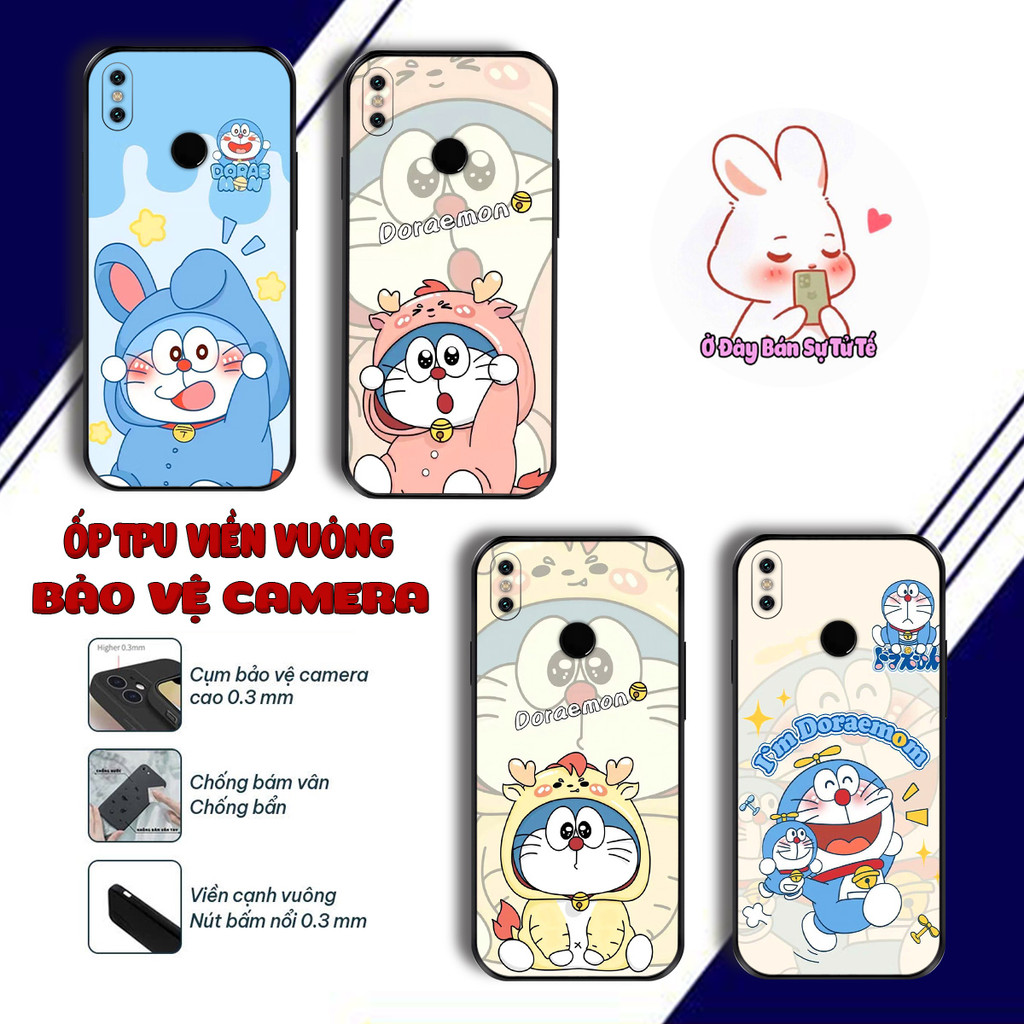 Ốp lưng Xiaomi Mi 8 , Mi 8 Lite , Mi 8 SE , Mi 9 , Mi 9 SE dẻo doremon anime cute