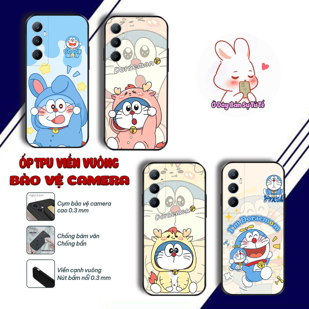 Ốp lưng Realme C65 C65S C75 dẻo doremon anime cute
