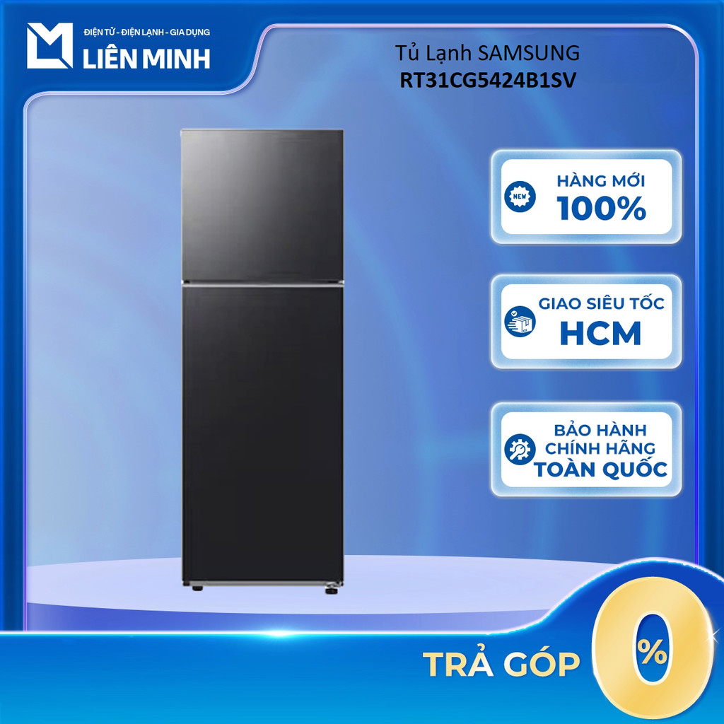 RT31CG5424B1SV - Tủ Lạnh Samsung Inverter 305 Lít RT31CG5424B1SV - Bảo Hành Chính Hãng