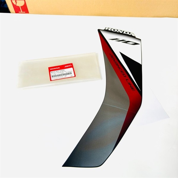 Tem Yếm Trái (Trên) Wave Blade Số 110 Zin Honda - 86642K57V20ZA