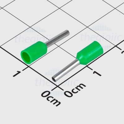 [100 Cái]- E7508 Cos Pin Rỗng Cỡ Dây 0.75mm2 Màu Xanh Lá