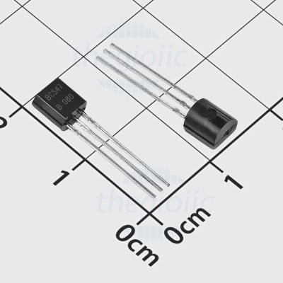 [50 Cái]- BC547 Transistor NPN 45V 0.1A 3 Chân TO-92