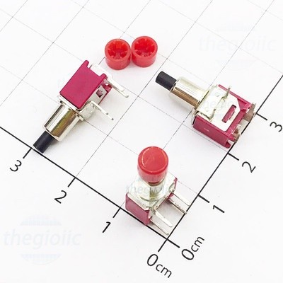 800AWS Nút Nhấn Nhả 4 Chân Xuyên Lỗ