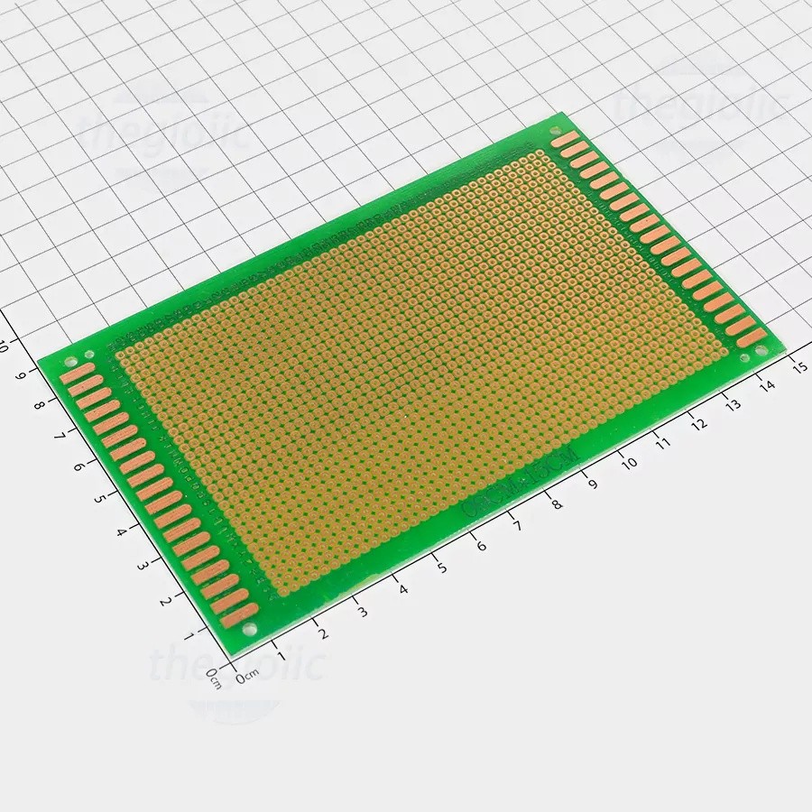 FR4 PCB Hàn Test Board 9x15cm Phủ Xanh 1 Mặt