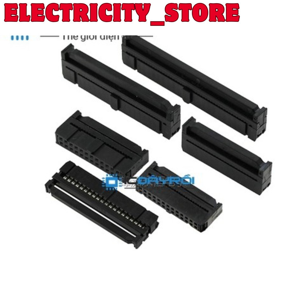 [10 Cái]- 2.54mm 34-PIN IDC Socket Connector